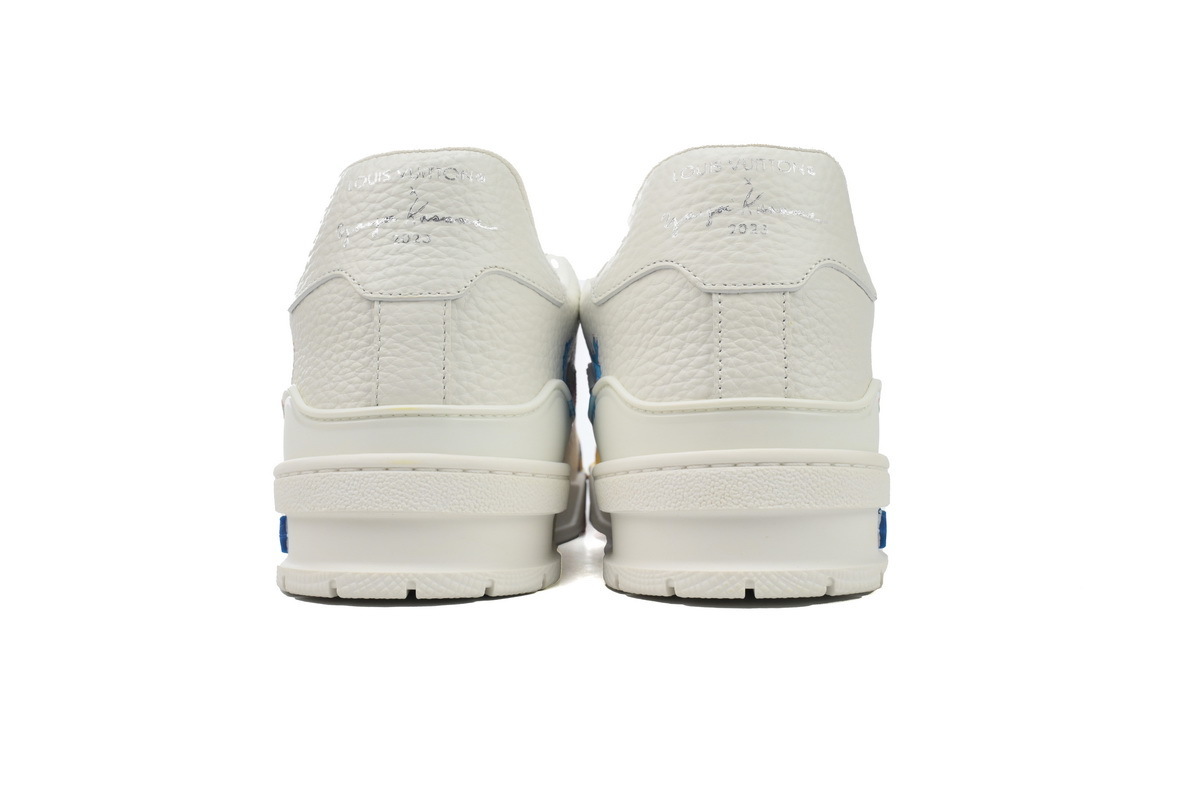EM Sneakers Louis Vuitton Trainer Sneaker × Yayoi Kusama White 