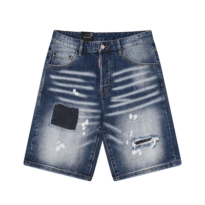 EM Sneakers Dsquared2 Denim Short Jeans #2039 01