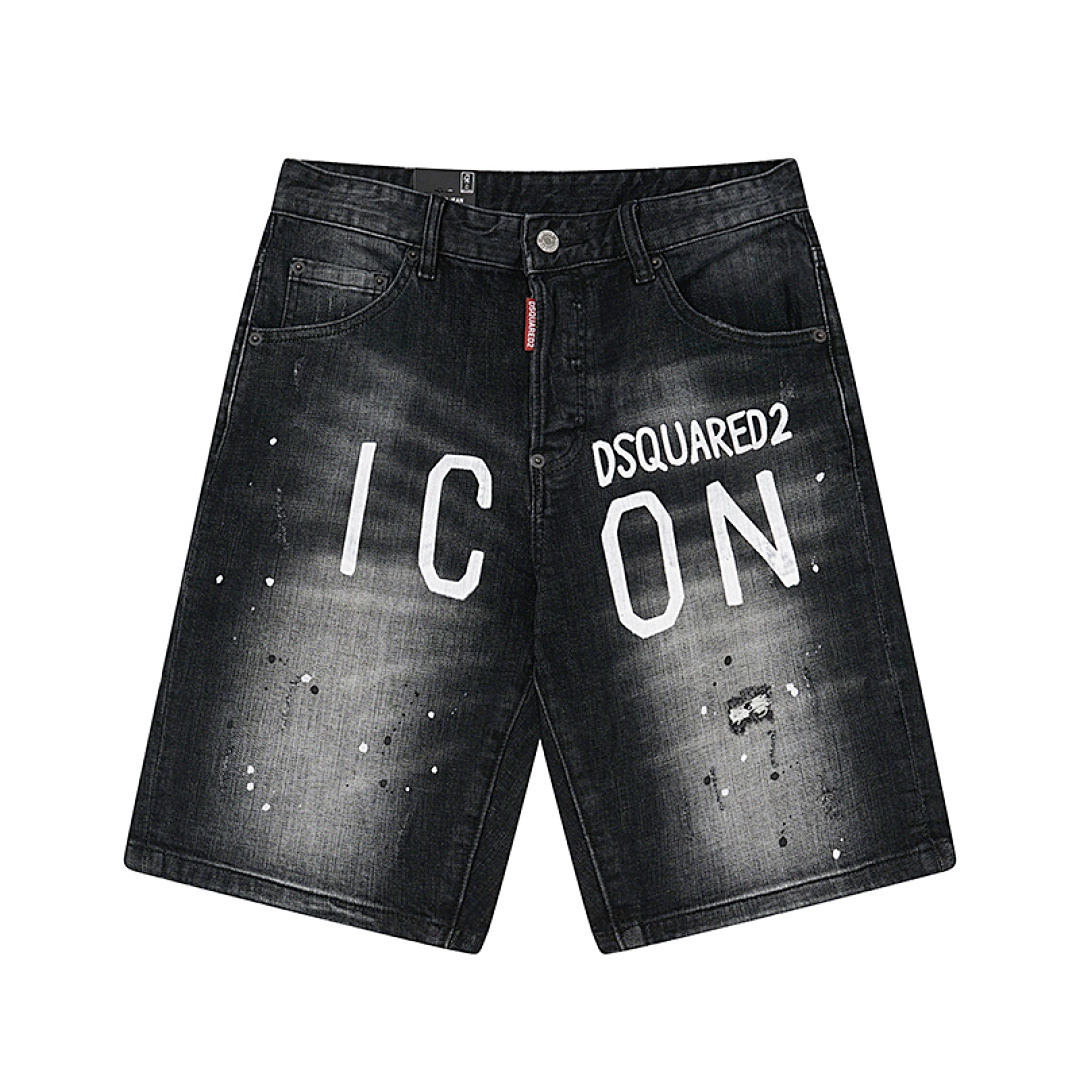 EM Sneakers Dsquared2 Denim Short Jeans #2030