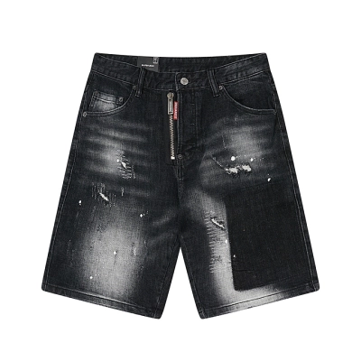 EM Sneakers Dsquared2 Denim Short Jeans #2035 01