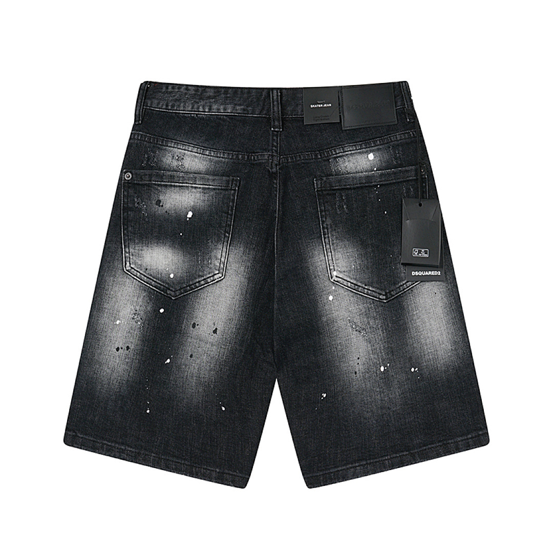 EM Sneakers Dsquared2 Denim Short Jeans #2035