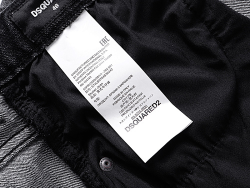 EM Sneakers Dsquared2 Denim Short Jeans #2035