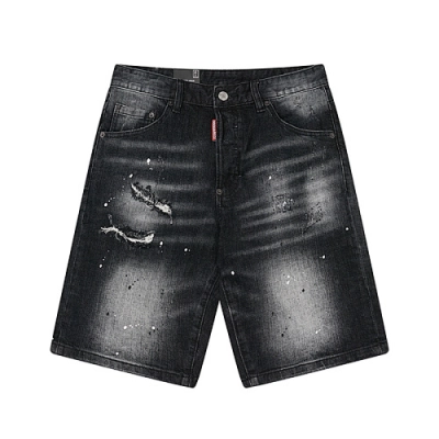EM Sneakers Dsquared2 Denim Short Jeans #2036 01