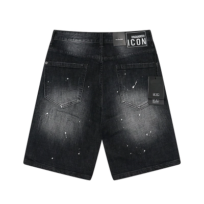 EM Sneakers Dsquared2 Denim Short Jeans #2037 02