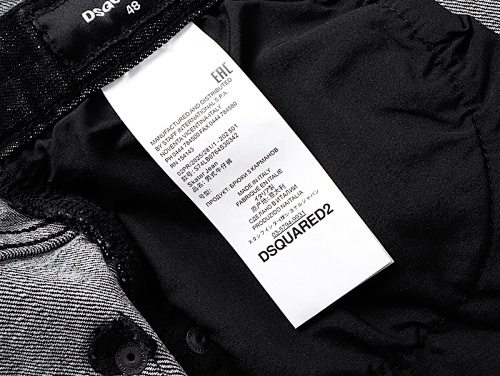 EM Sneakers Dsquared2 Denim Short Jeans #2037