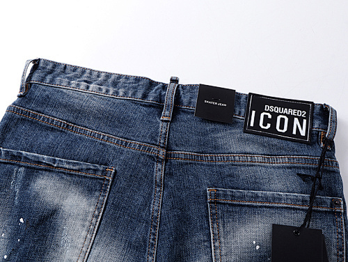 EM Sneakers Dsquared2 Denim Short Jeans #2038