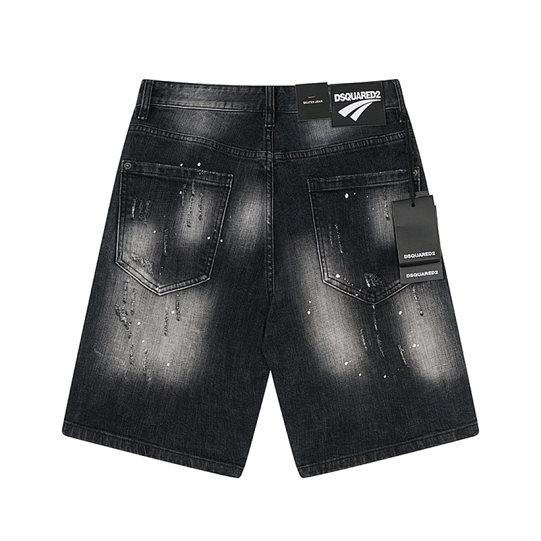 EM Sneakers Dsquared2 Denim Short Jeans #2043