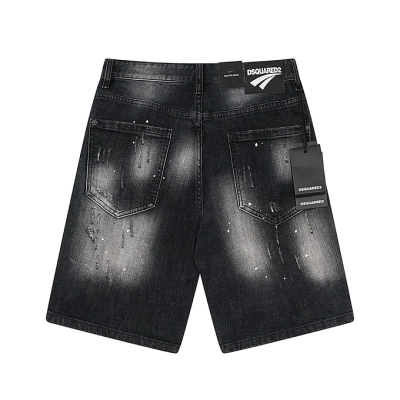 EM Sneakers Dsquared2 Denim Short Jeans #2043 02