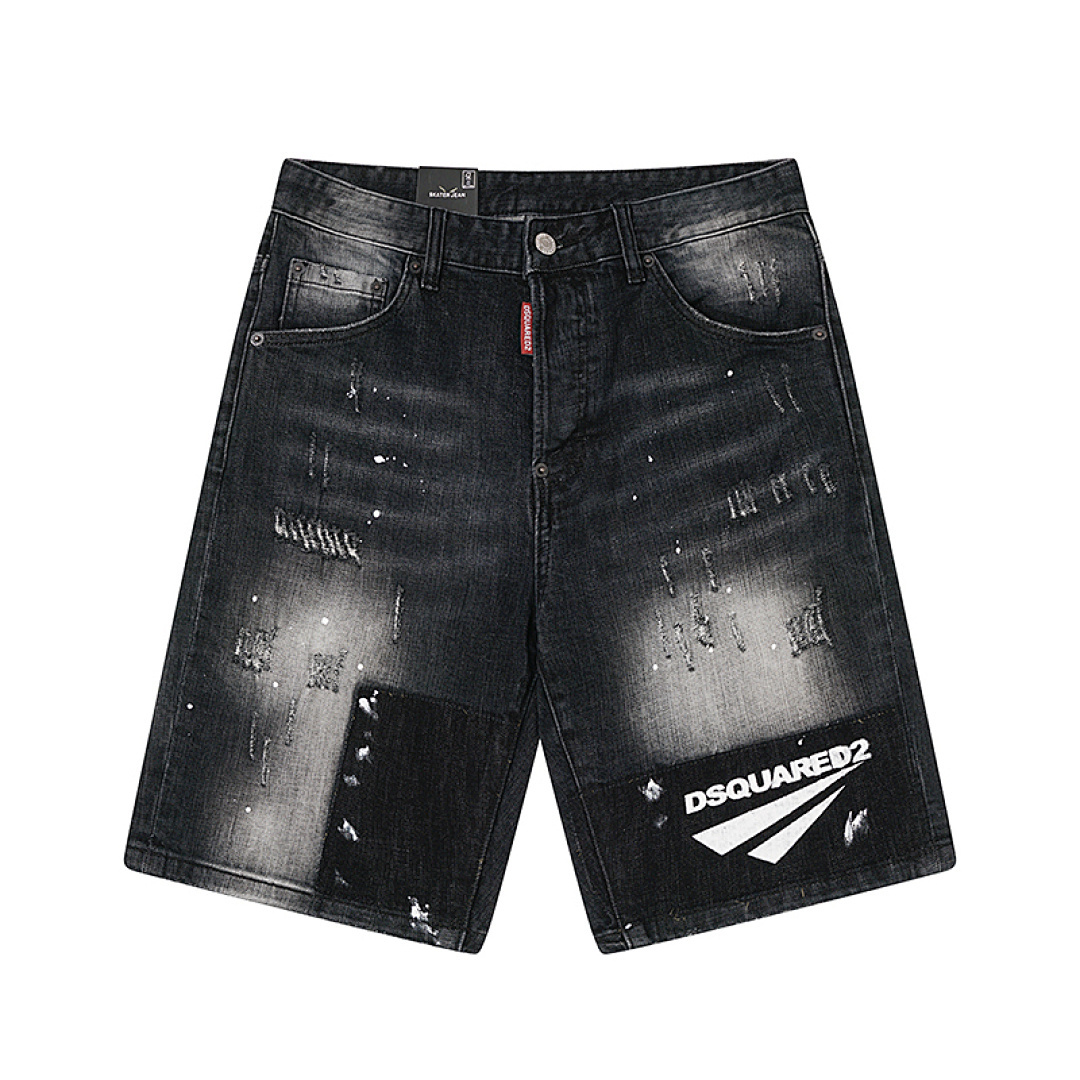 EM Sneakers Dsquared2 Denim Short Jeans #2043