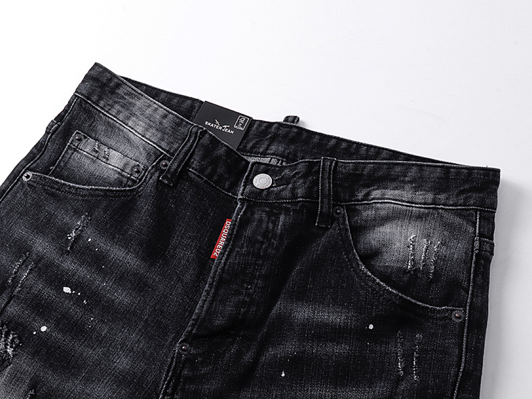 EM Sneakers Dsquared2 Denim Short Jeans #2043