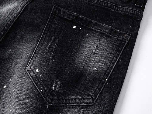 EM Sneakers Dsquared2 Denim Short Jeans #2043