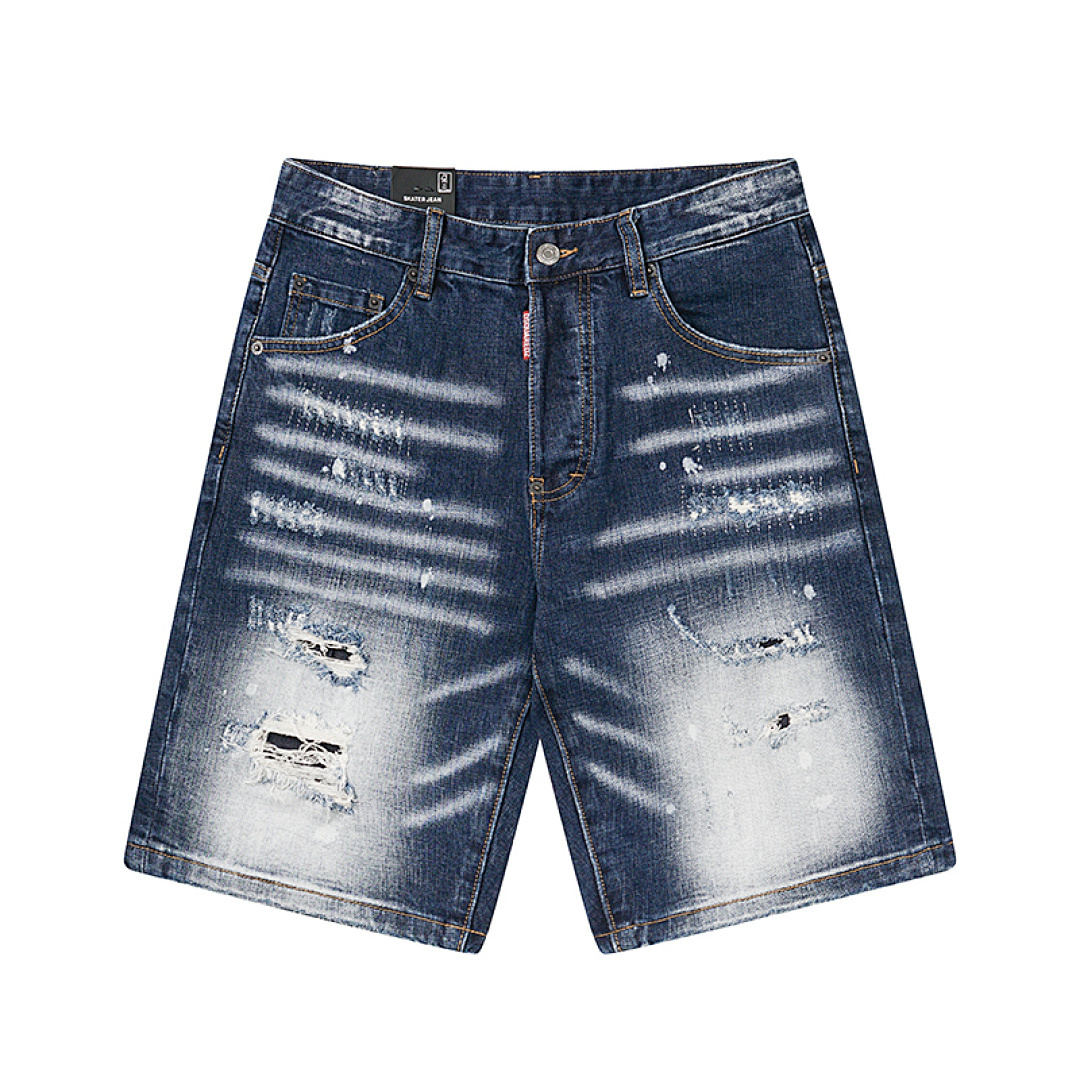 EM Sneakers Dsquared2 Denim Short Jeans #2053