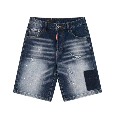 EM Sneakers Dsquared2 Denim Short Jeans #2056 01