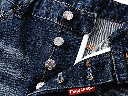 EM Sneakers Dsquared2 Denim Short Jeans #2056