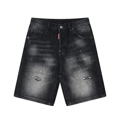 EM Sneakers Dsquared2 Denim Short Jeans #2045 01