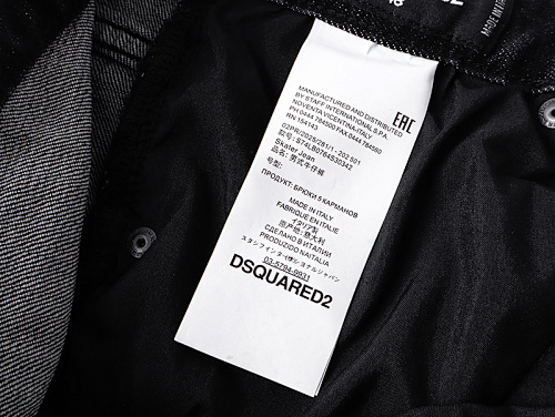 EM Sneakers Dsquared2 Denim Short Jeans #2045