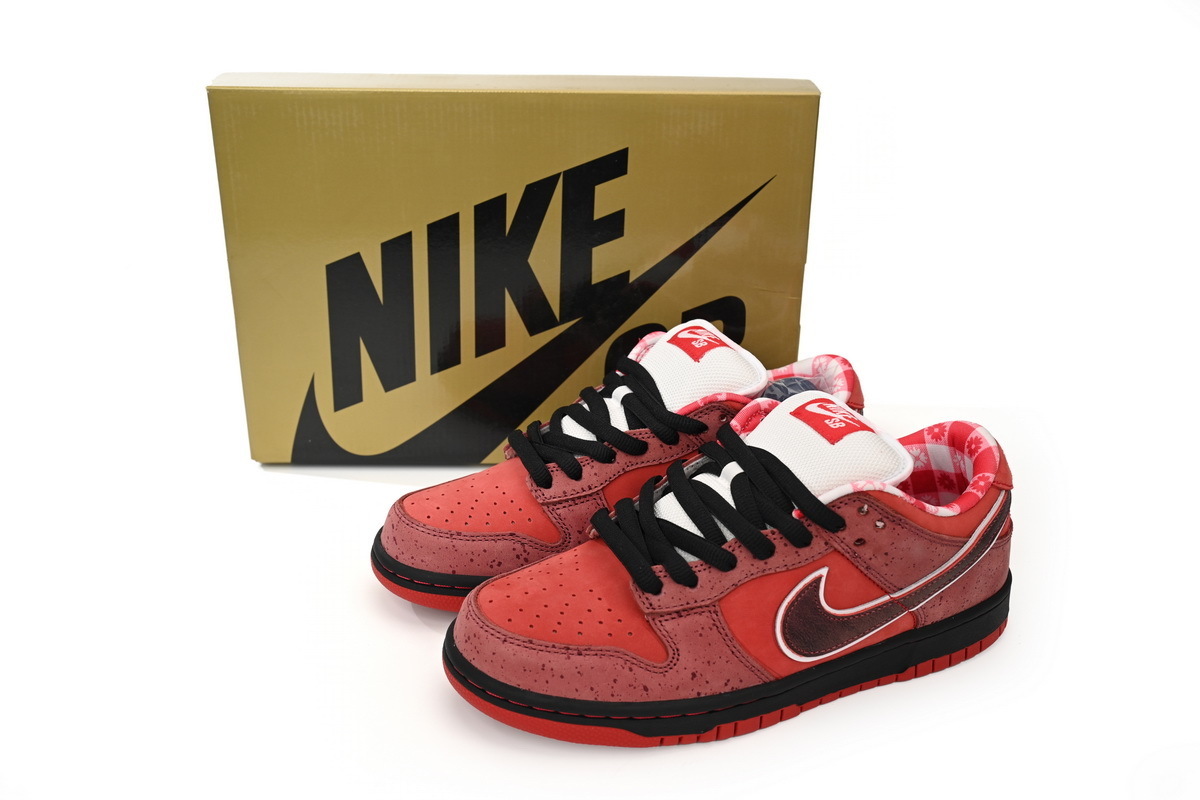 EM Sneakers Nike SB Dunk Low × Concepts Red Lobster