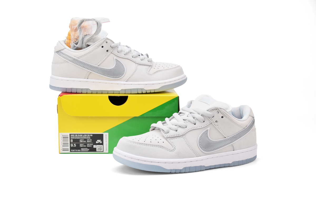 EM Sneakers Nike SB Dunk Low × CONCEPTS White Lobster