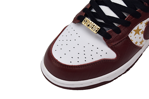 EM Sneakers Nike SB Dunk Low × Supreme Barkroot Brown