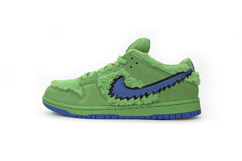 EM Sneakers Nike SB Dunk Low Grateful Dead Bears Green