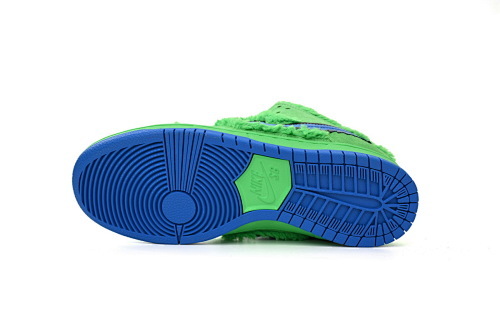 EM Sneakers Nike SB Dunk Low Grateful Dead Bears Green