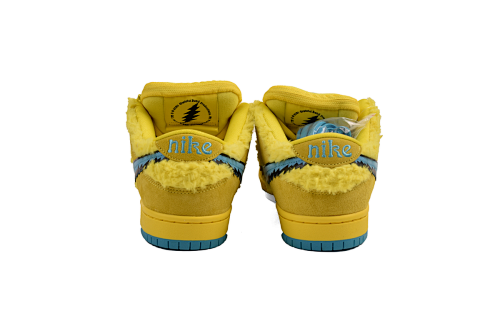 EM Sneakers Nike SB Dunk Low Grateful Dead Bears Opti Yellow