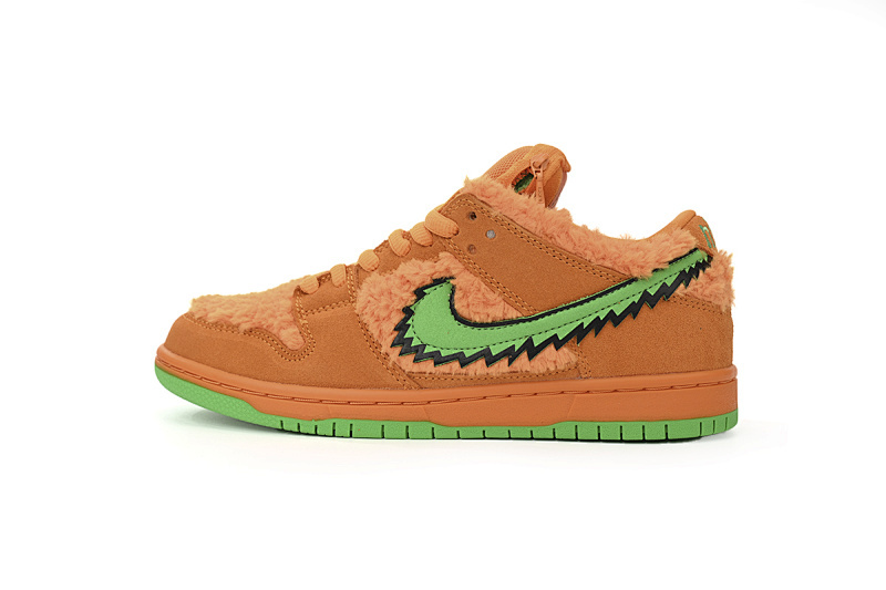 EM Sneakers Nike SB Dunk Low Grateful Dead Bears Orange