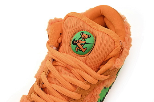 EM Sneakers Nike SB Dunk Low Grateful Dead Bears Orange