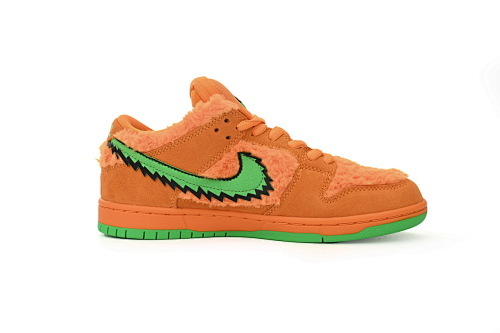EM Sneakers Nike SB Dunk Low Grateful Dead Bears Orange