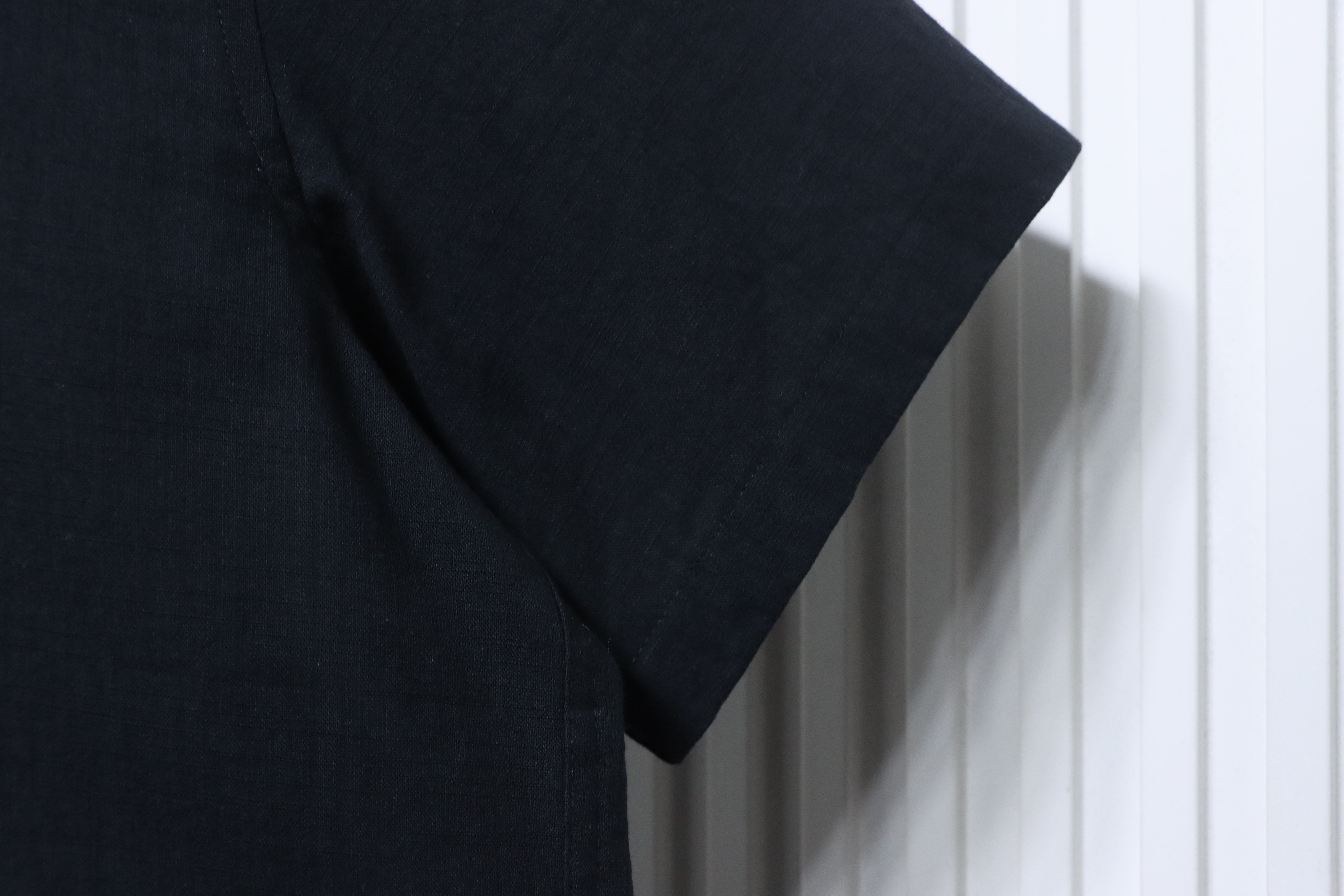 EM Sneakers Ralph Lauren Classic Fit Linen Shirt Black-Red Logo