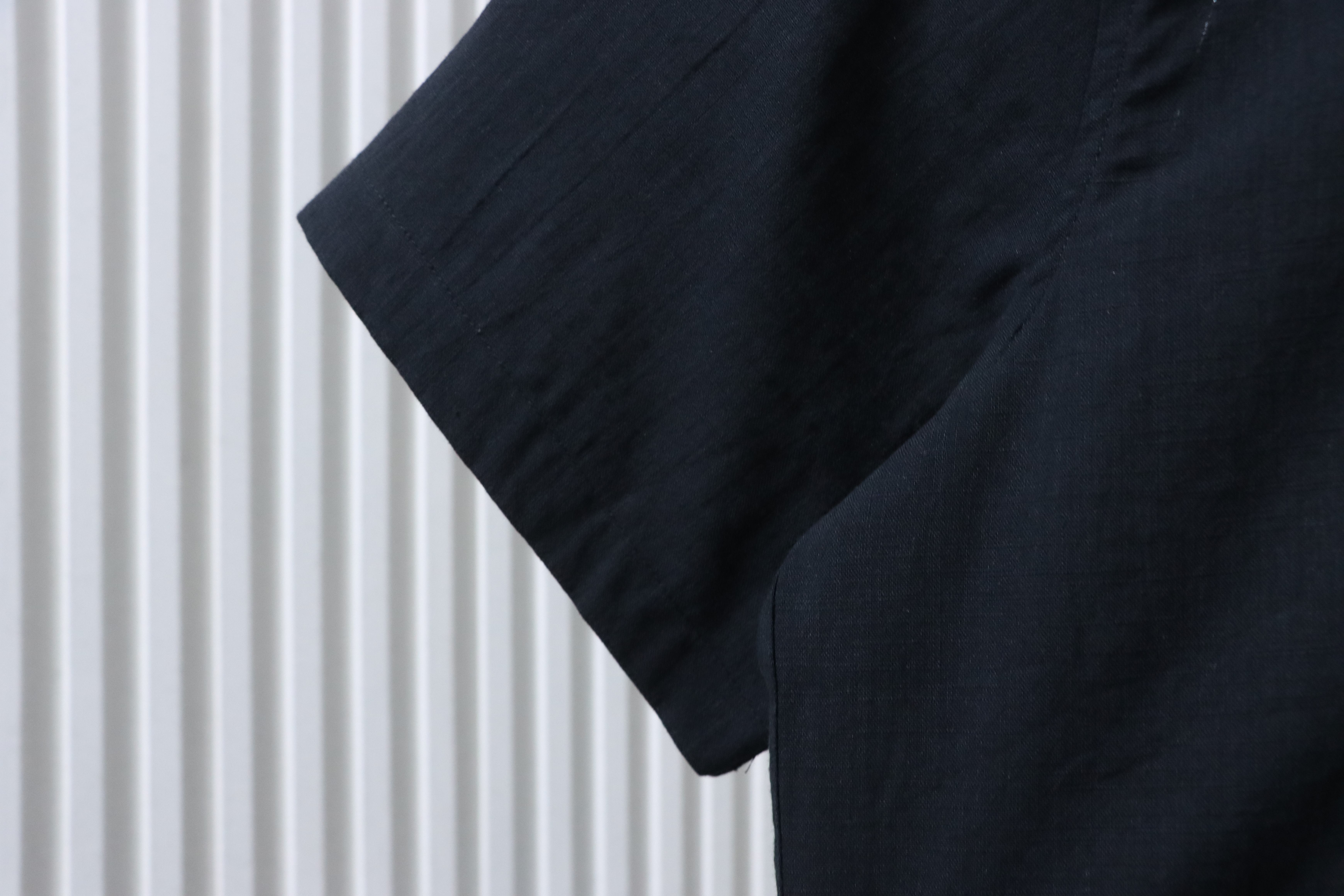 EM Sneakers Ralph Lauren Classic Fit Linen Shirt Black-Red Logo