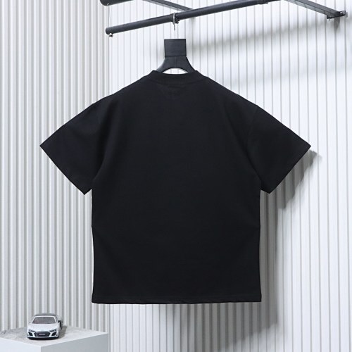 EM Sneakers WE11DONE 25SS Flame Barrage Logo T-Shirt Black