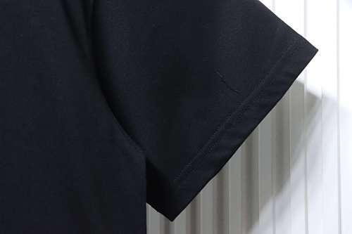 EM Sneakers WE11DONE 25SS Flame Barrage Logo T-Shirt Black