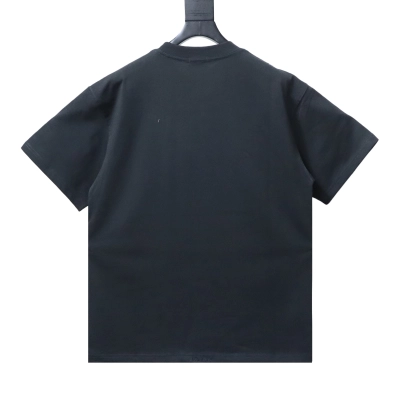 EM Sneakers WE11DONE 25SS Flame Barrage Logo T-Shirt Gray 02