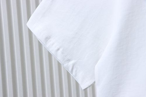 EM Sneakers WE11DONE 25SS Flame Barrage Logo T-Shirt White