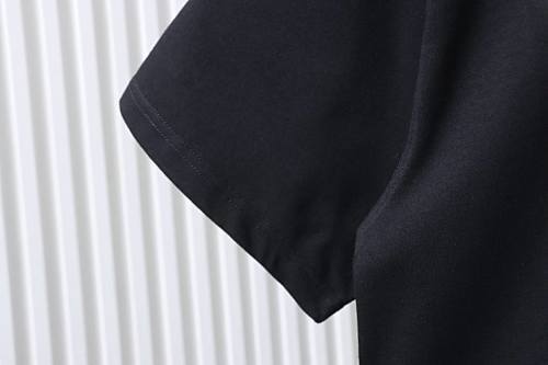 EM Sneakers WE11DONE 26SS Liquid Fluorescent Logo Barrage T-Shirt Black