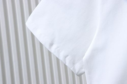 EM Sneakers WE11DONE 26SS Liquid Fluorescent Logo Barrage T-Shirt White