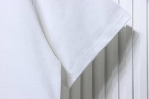 EM Sneakers WE11DONE 26SS Liquid Fluorescent Logo Barrage T-Shirt White