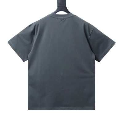 EM Sneakers WE11DONE 26SS 10th Anniversary Edition Logo T-Shirt Gray 02