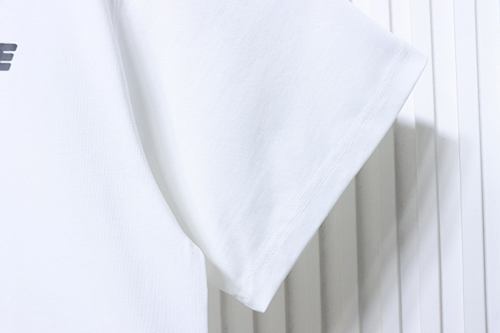 EM Sneakers WE11DONE 26SS 10th Anniversary Edition Logo T-Shirt White