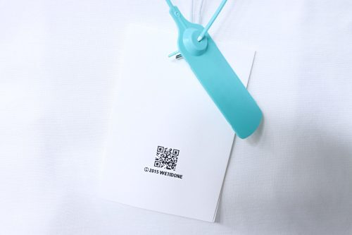 EM Sneakers WE11DONE 26SS 10th Anniversary Edition Logo T-Shirt White