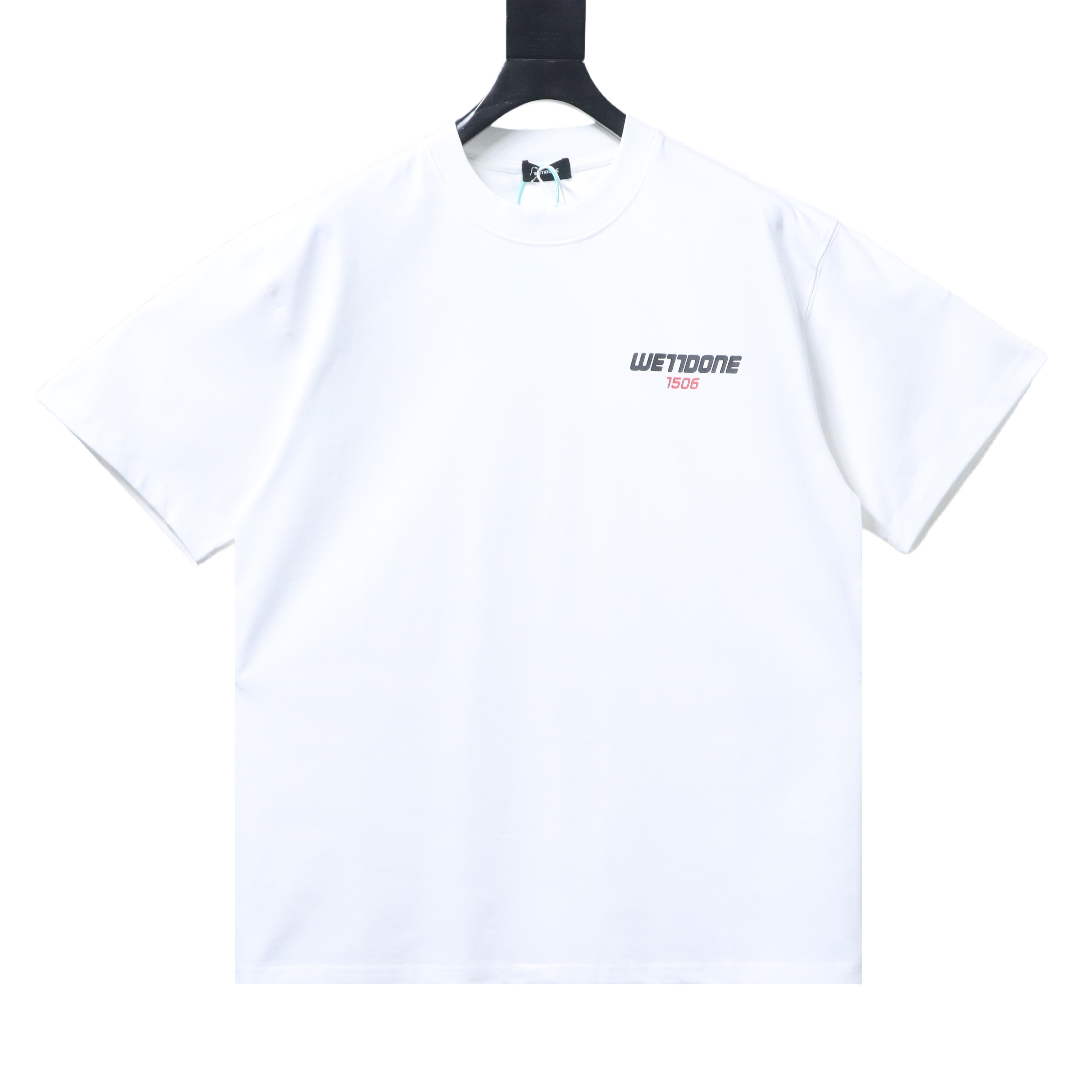 EM Sneakers WE11DONE 26SS 10th Anniversary Edition Logo T-Shirt White