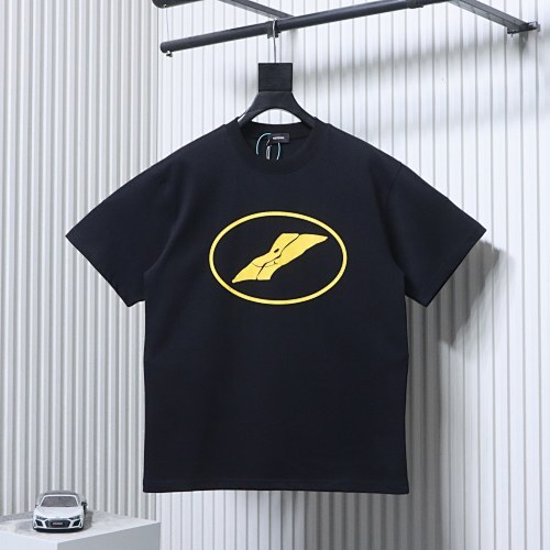 EM Sneakers WE11DONE Color-Block Logo T-Shirt Black