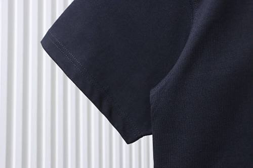 EM Sneakers WE11DONE Color-Block Logo T-Shirt Black