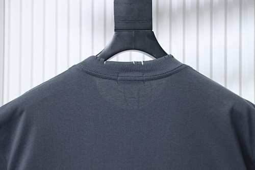 EM Sneakers WE11DONE Colorful Hand-Painted Graffiti Print T-Shirt Black