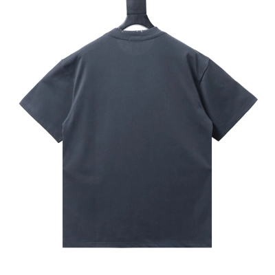 EM Sneakers WE11DONE Colorful Hand-Painted Graffiti Print T-Shirt Black 02