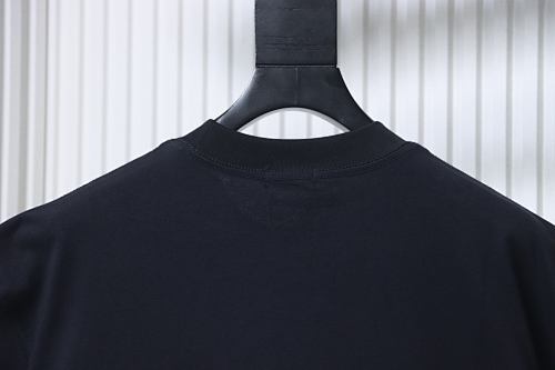 EM Sneakers WE11DONE Colorful Spray-Paint Logo T-Shirt Black