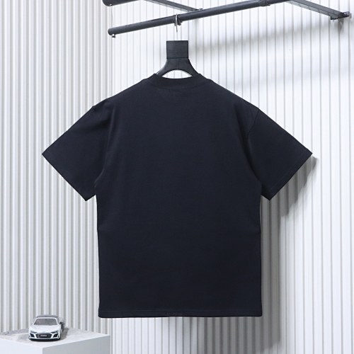 EM Sneakers WE11DONE Colorful Spray-Paint Logo T-Shirt Black