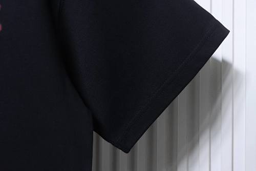 EM Sneakers WE11DONE Colorful Spray-Paint Logo T-Shirt Black