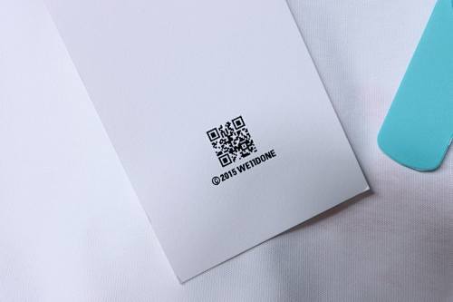 EM Sneakers WE11DONE Colorful Spray-Paint Logo T-Shirt White